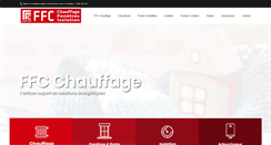 Desktop Screenshot of chauffageffc.fr